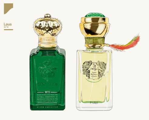 LAUS ORO A NUESTRAS ILUSTRACIONES DE LOS PERFUMES DE AUTOR LAUS ORO A NUESTRAS ILUSTRACIONES DE LOS PERFUMES DE AUTOR | Blog Santa Eulalia